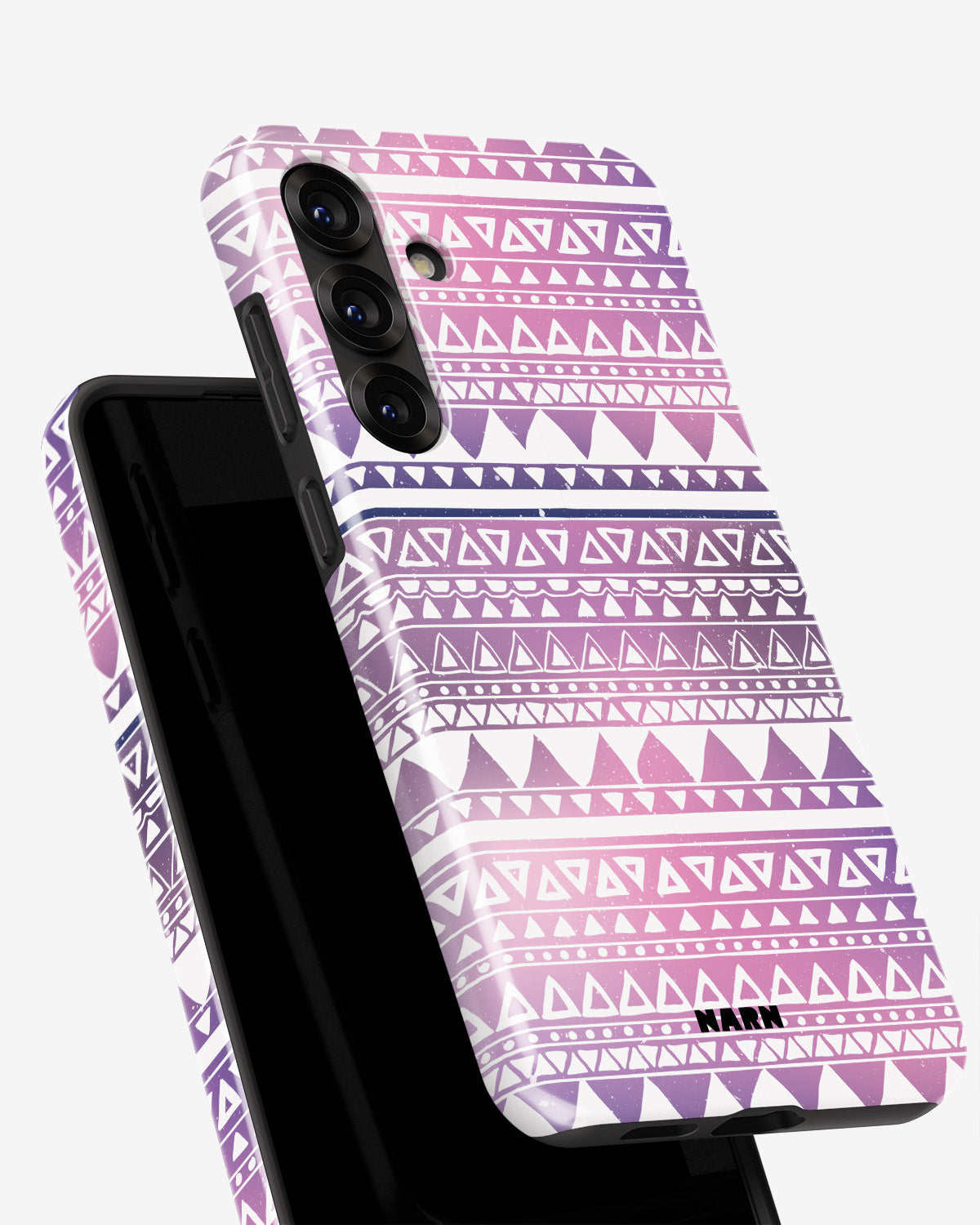 Samsung Galaxy S25 Plus Tough Case – Purple Aztec - View 4