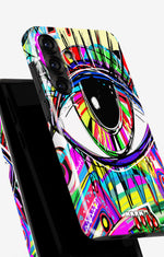 Samsung Galaxy S25 Plus Tough Case – Abstract Eye - View 4