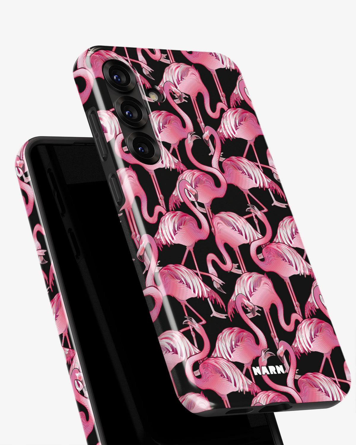 Samsung Galaxy S25 Plus Tough Case – Flamingos - View 4