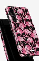 Samsung Galaxy S25 Plus Tough Case – Flamingos - View 4