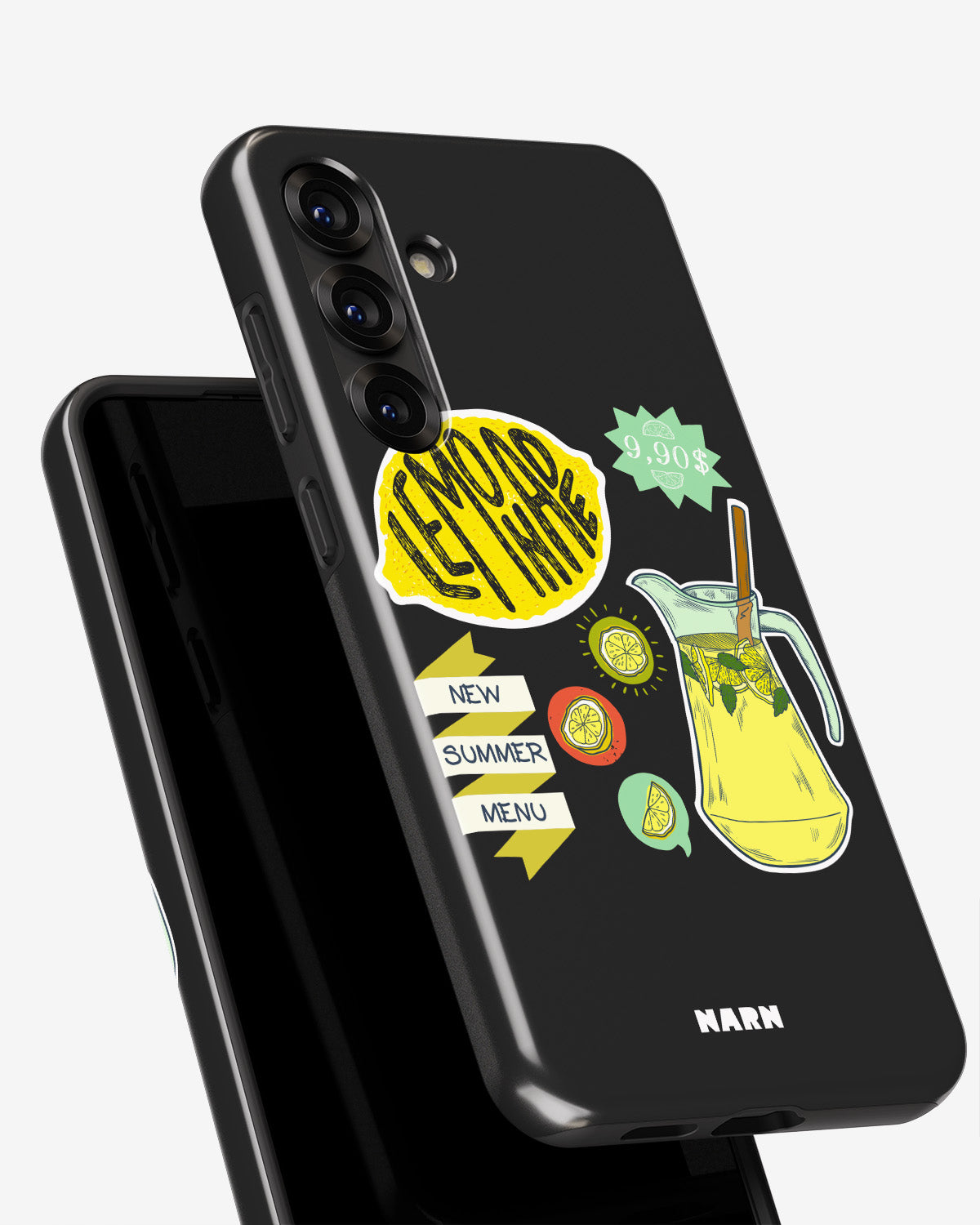 Samsung Galaxy S25 Plus Tough Case – Lemon Summer - View 4