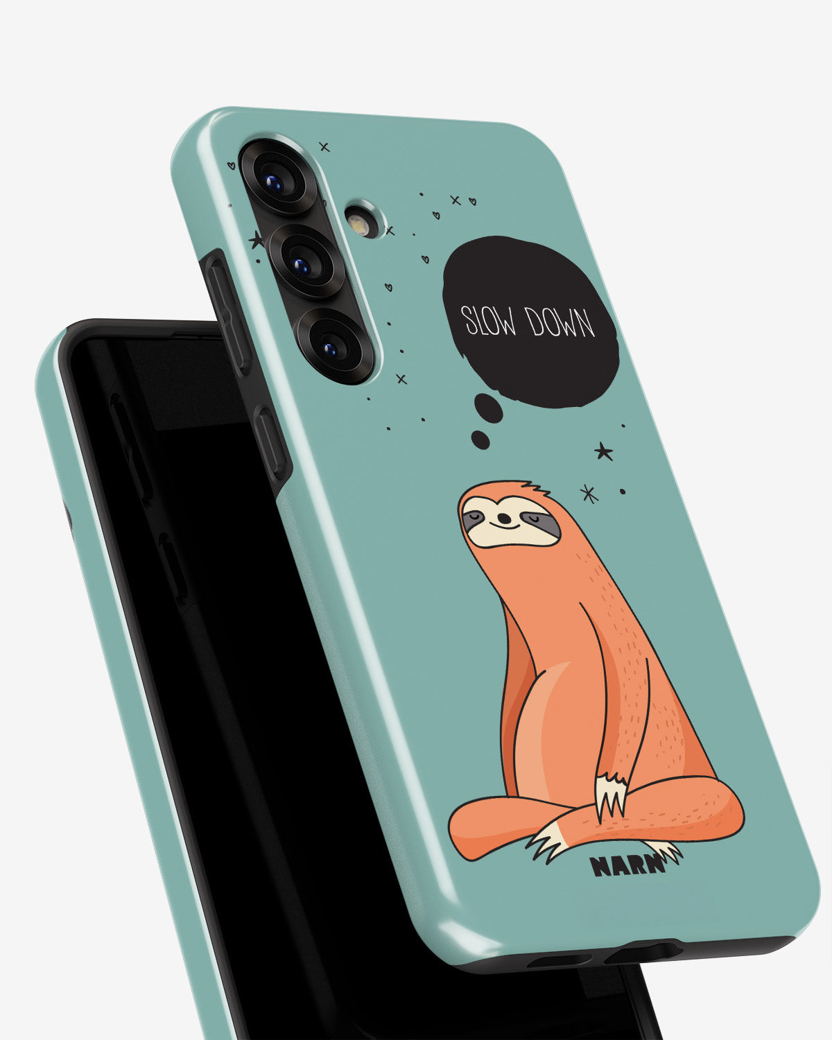 Samsung Galaxy S25 Plus Tough Case – Slow Down Sloth - View 4