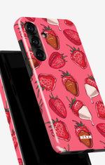 Samsung Galaxy S25 Plus Tough Case – Strawberry Chocolate - View 4