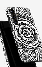 Samsung Galaxy S25 Plus Tough Case – Henna Mandala - View 4