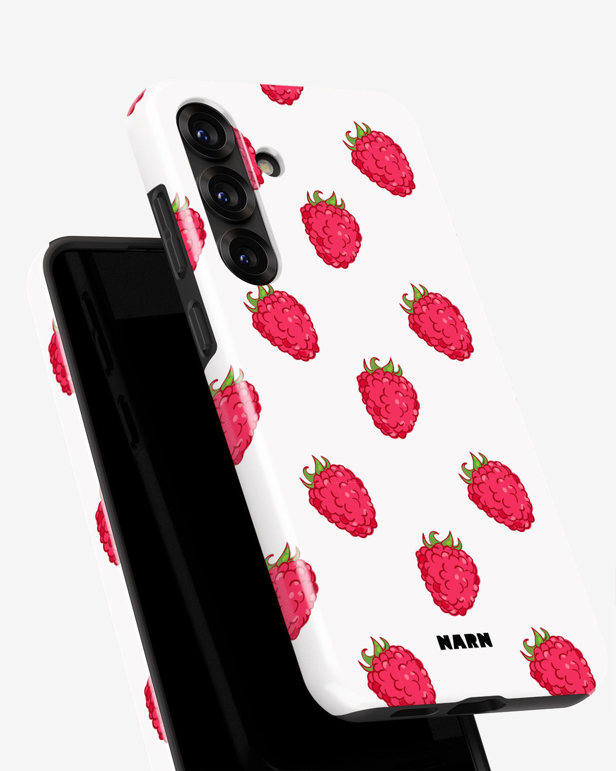 Samsung Galaxy S25 Plus Tough Case – Raspberry Bliss - View 4