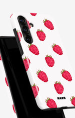 Samsung Galaxy S25 Plus Tough Case – Raspberry Bliss - View 4