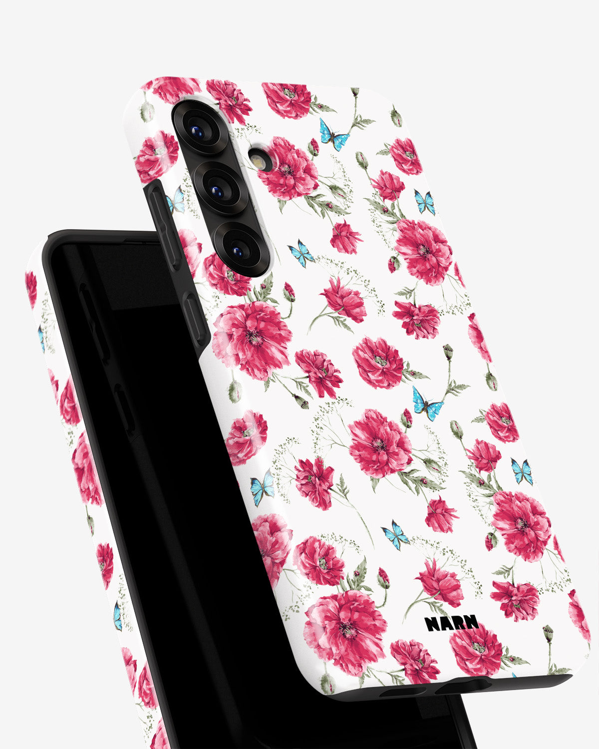 Samsung Galaxy S25 Plus Tough Case – Poppies in Bloom - View 4