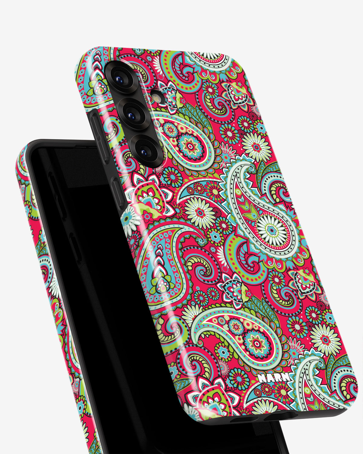 Samsung Galaxy S25 Plus Tough Case – Paisley Paradise - View 4