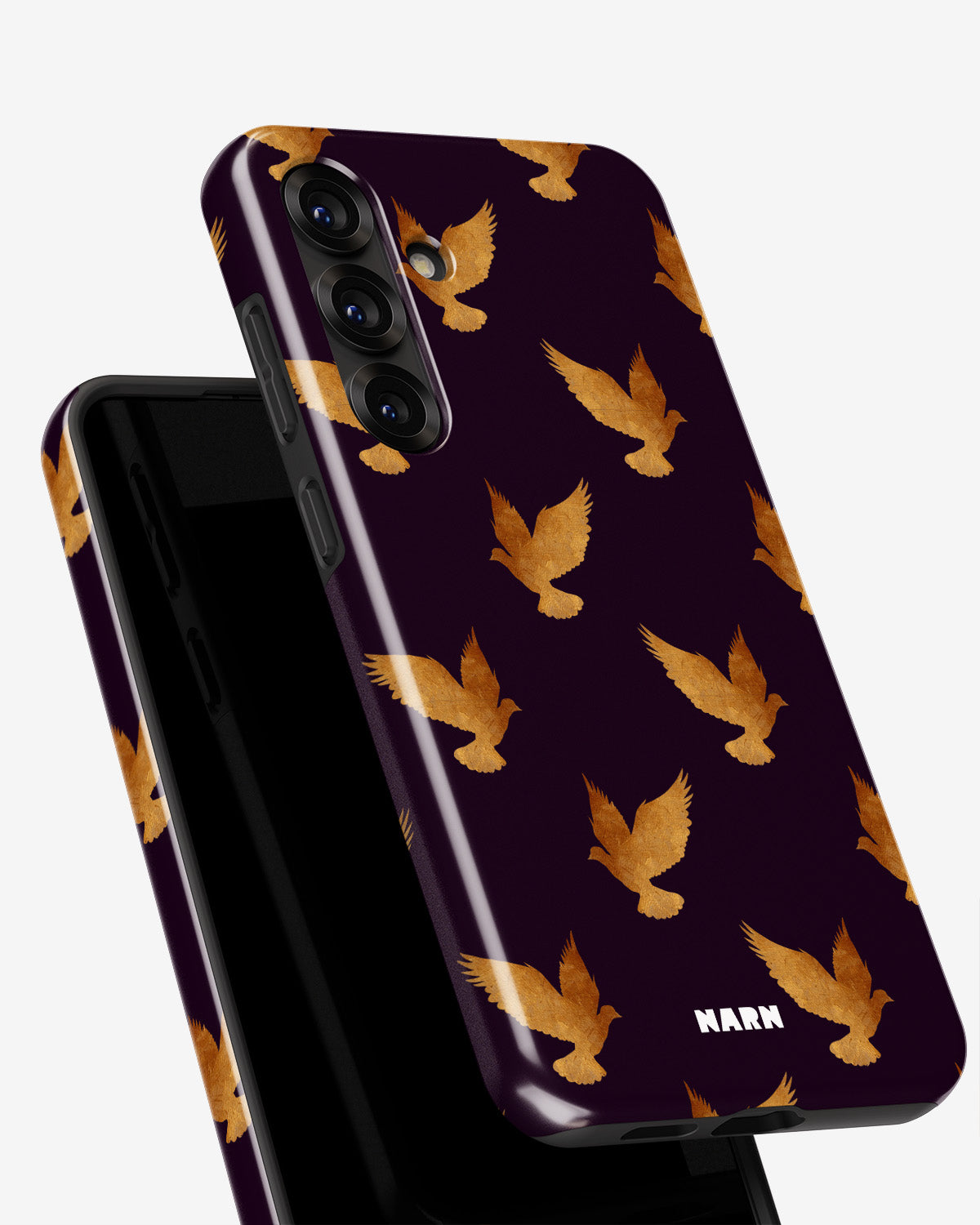 Samsung Galaxy S25 Plus Tough Case – Royal Doves - View 4