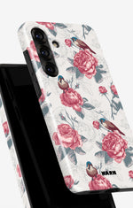 Samsung Galaxy S25 Plus Tough Case – Birds Among Roses - View 4