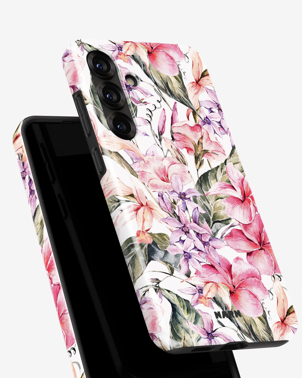 Samsung Galaxy S25 Plus Tough Case – Watercolor Flowers - View 4