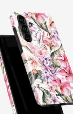 Samsung Galaxy S25 Plus Tough Case – Watercolor Flowers - View 4