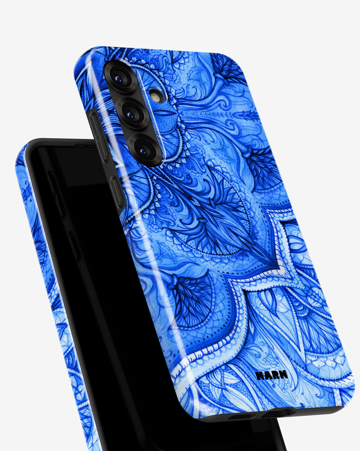 Samsung Galaxy S25 Plus Tough Case – Blue Vintage - View 4