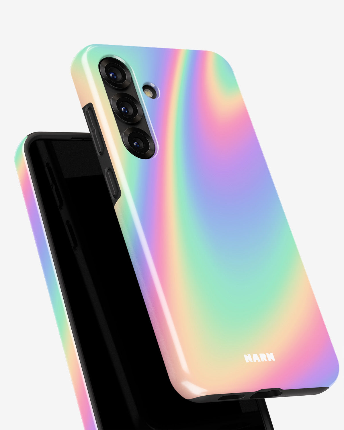 Samsung Galaxy S25 Plus Tough Case – Rainbow Haze - View 4