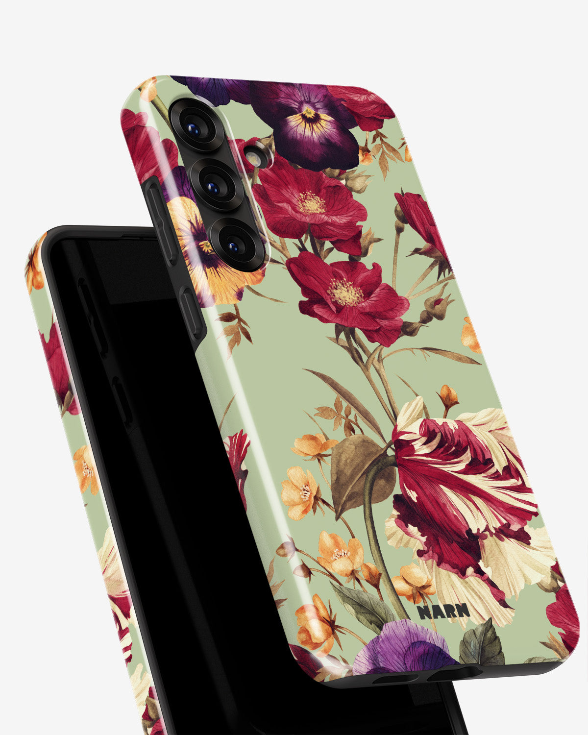Samsung Galaxy S25 Plus Tough Case – Pansy Pansy - View 4