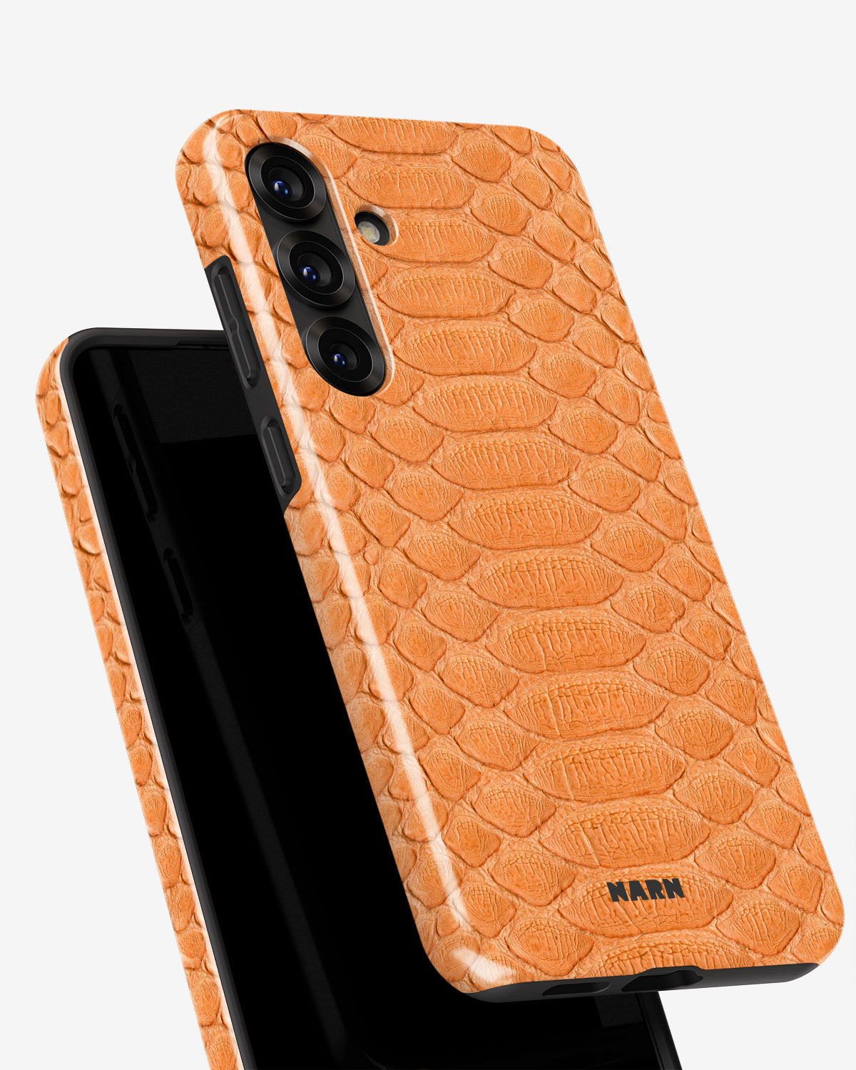 Samsung Galaxy S25 Plus Tough Case – Orange Snake - View 4