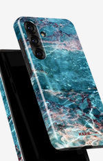 Samsung Galaxy S25 Plus Tough Case – Icy Marble - View 4