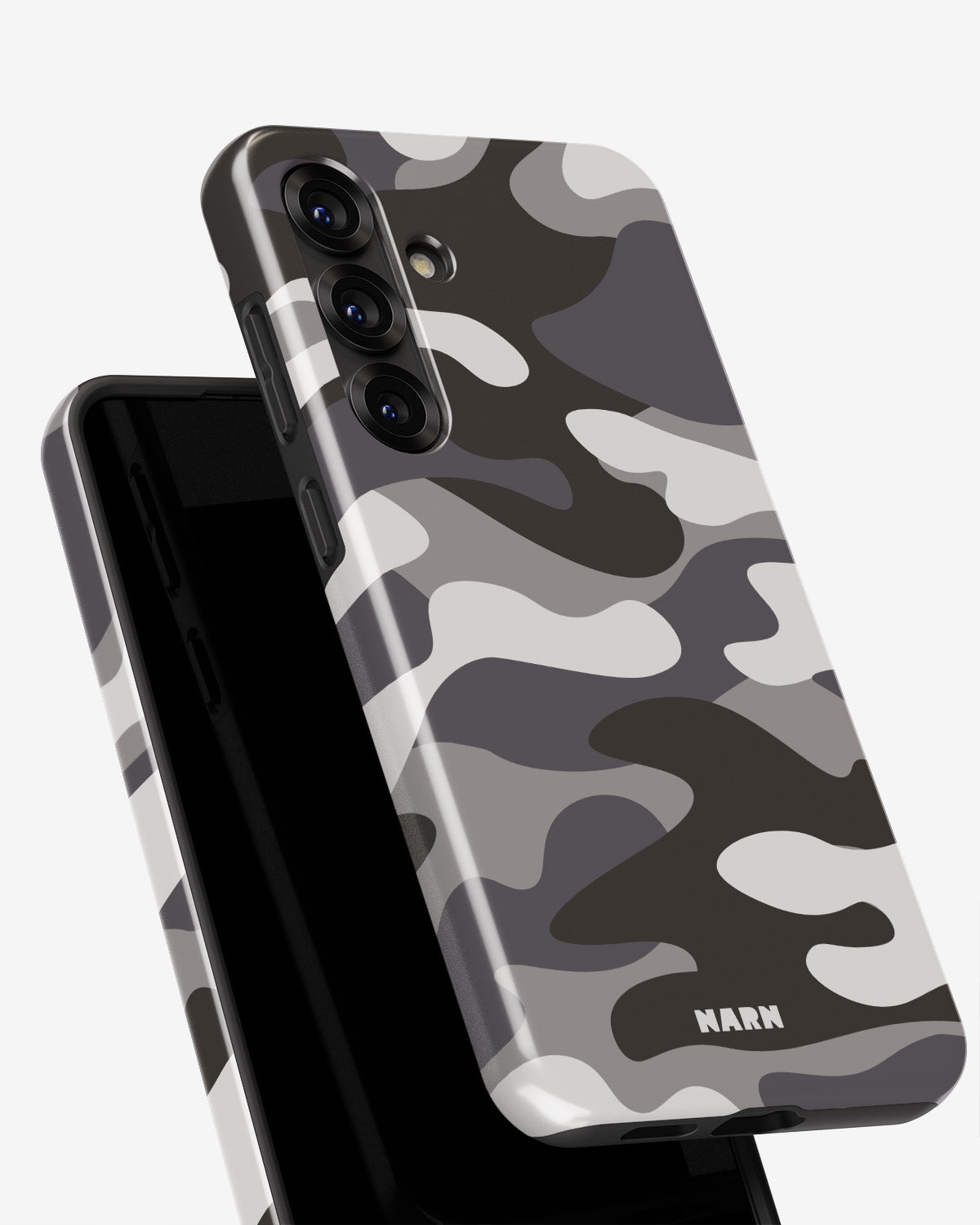 Samsung Galaxy S25 Plus Tough Case – Grey Camo - View 4