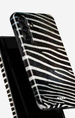 Samsung Galaxy S25 Plus Tough Case – Zebra Stripe - View 4