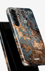 Samsung Galaxy S25 Plus Tough Case – Molten Gold - View 4