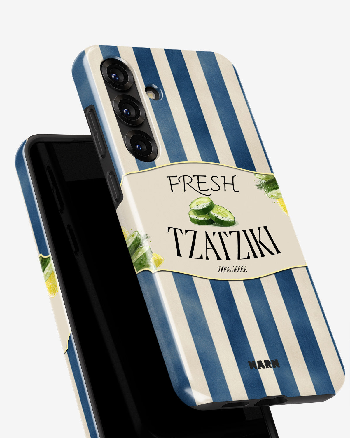 Samsung Galaxy S25 Plus Tough Case – Greek Blues - View 4