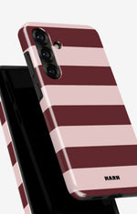 Samsung Galaxy S25 Plus Tough Case – Cranberry Stripe - View 4
