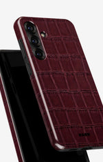 Samsung Galaxy S25 Plus Tough Case – Rouge Croc - View 4