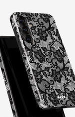 Samsung Galaxy S25 Plus Tough Case – Midnight Lace - View 4