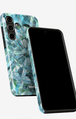 Samsung Galaxy S25 Plus Tough Case – Green Crystals - View 5