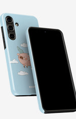 Samsung Galaxy S25 Plus Tough Case – Dreamy Pig - View 5
