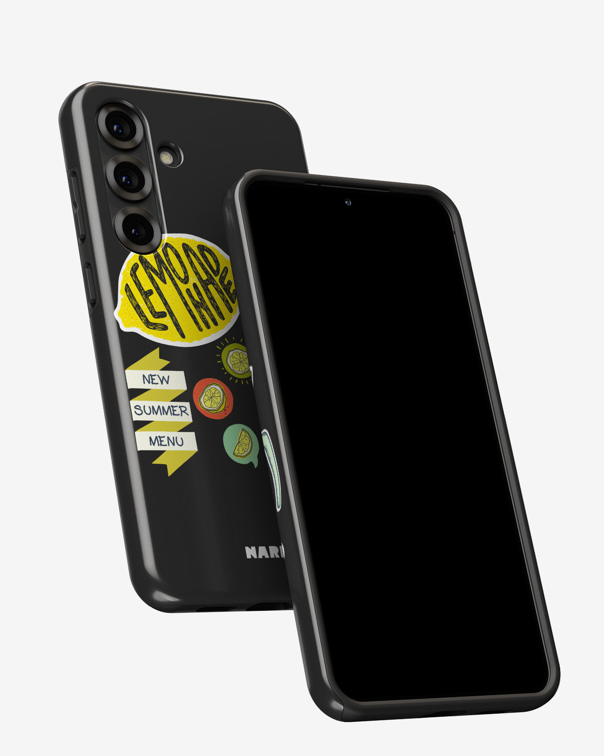Samsung Galaxy S25 Plus Tough Case – Lemon Summer - View 5