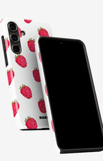 Samsung Galaxy S25 Plus Tough Case – Raspberry Bliss - View 5