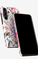 Samsung Galaxy S25 Plus Tough Case – Watercolor Flowers - View 5