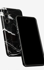 Samsung Galaxy S25 Plus Tough Case – Black Marble - View 5