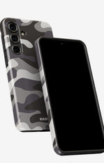 Samsung Galaxy S25 Plus Tough Case – Grey Camo - View 5