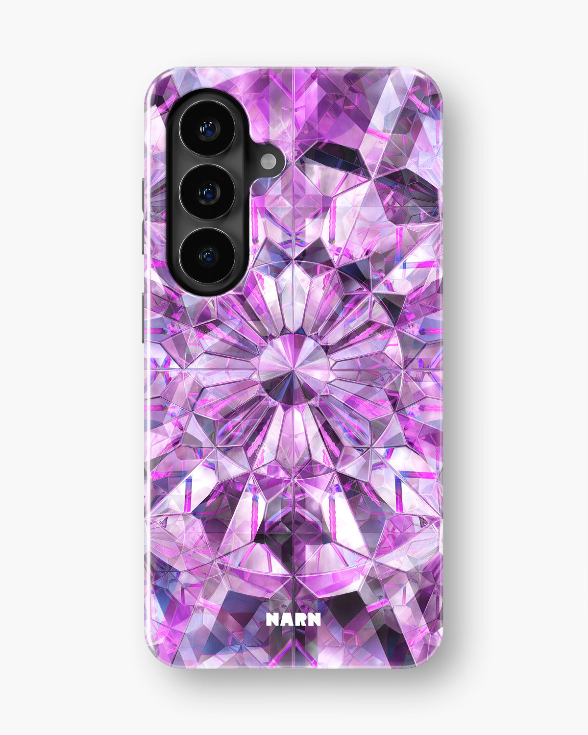 Samsung Galaxy A57 Tough Case – Lavender Crystals - View 1