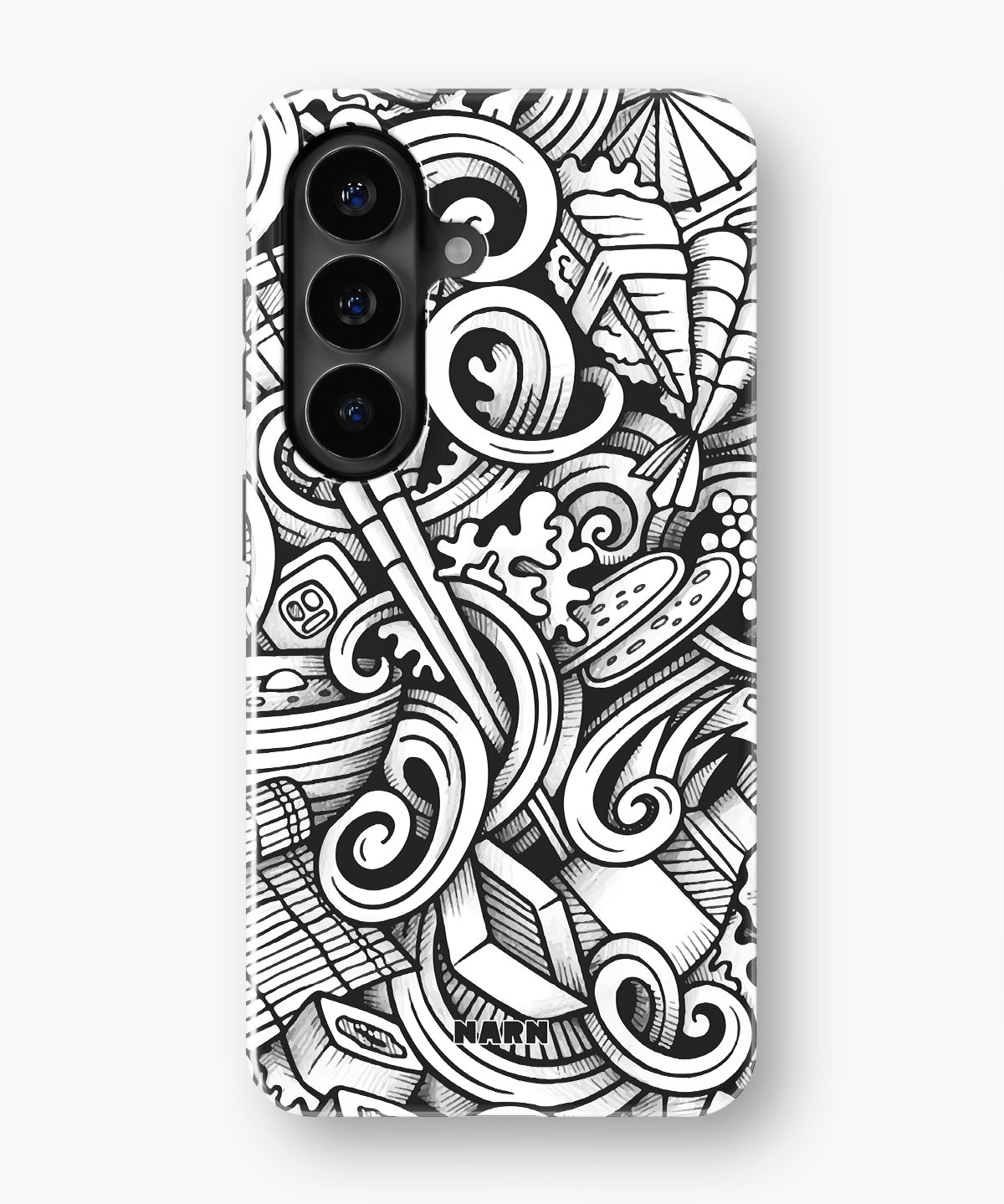 Samsung Galaxy A57 Tough Case – Japanese Pattern - View 1