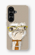 Samsung Galaxy A57 Tough Case – Hipster Ostrich - View 1