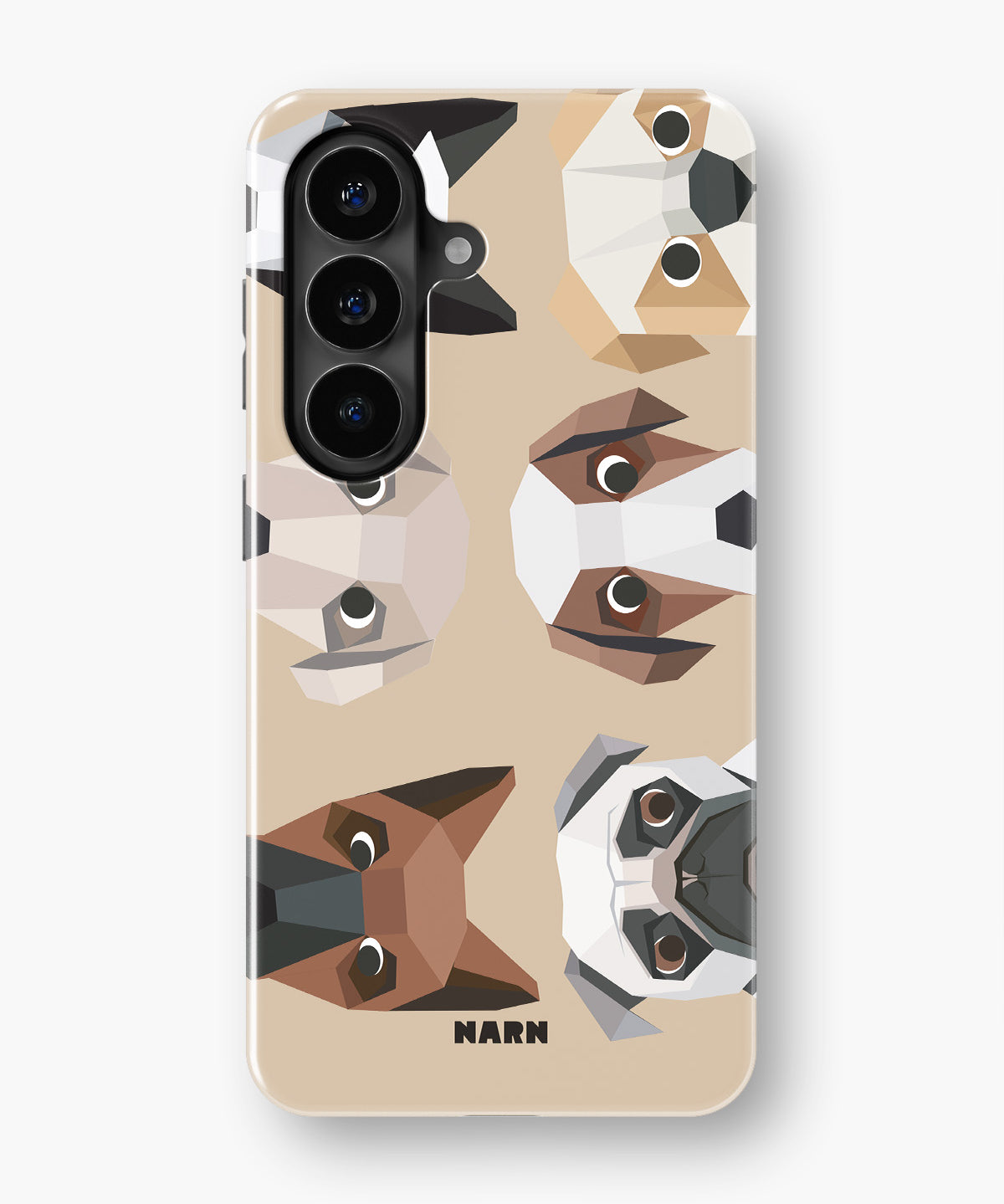 Samsung Galaxy A57 Tough Case – Cute Dogs - View 1