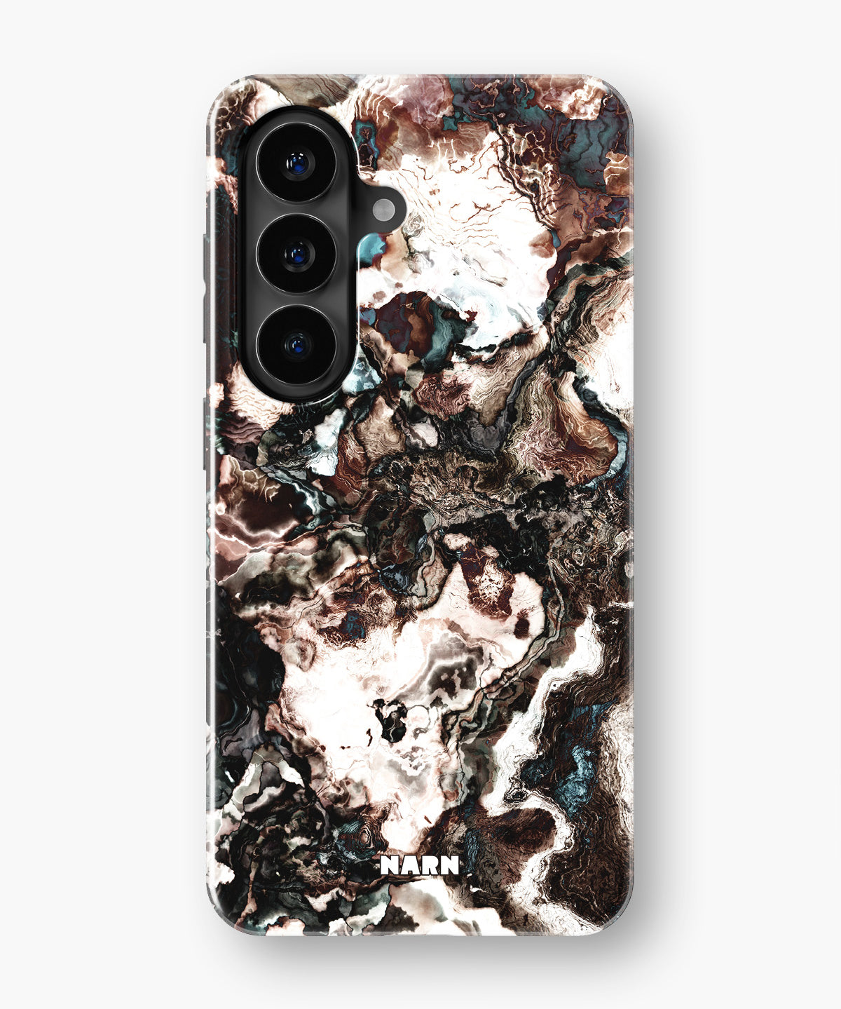 Samsung Galaxy A57 Tough Case – Marble Brown - View 1