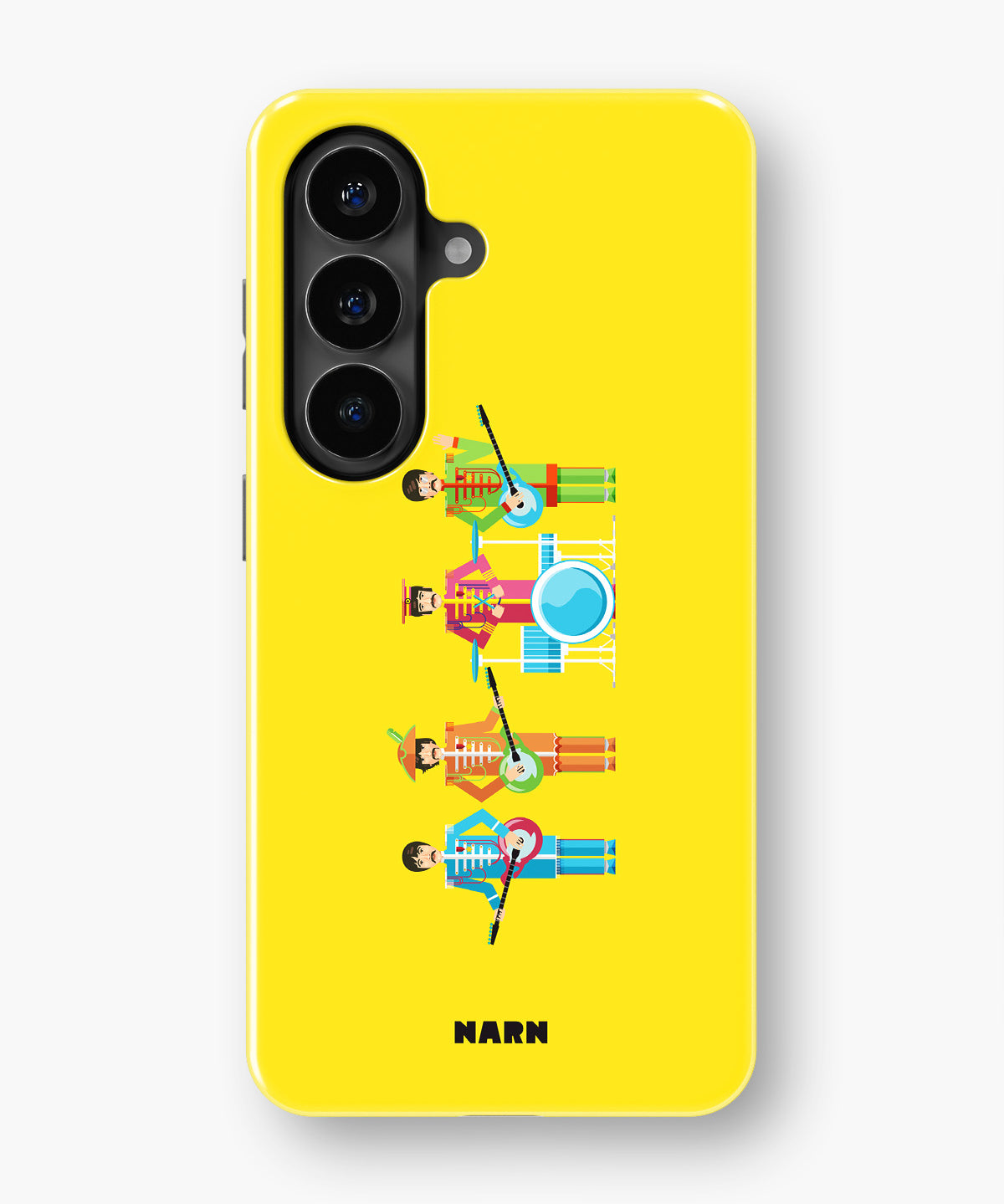 Samsung Galaxy A57 Tough Case – Beatles Yellow - View 1