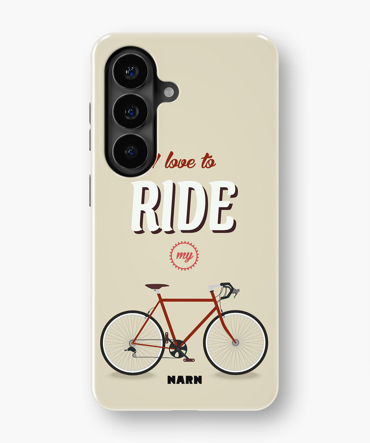 Samsung Galaxy A57 Tough Case – Ride My Bicycle - View 1