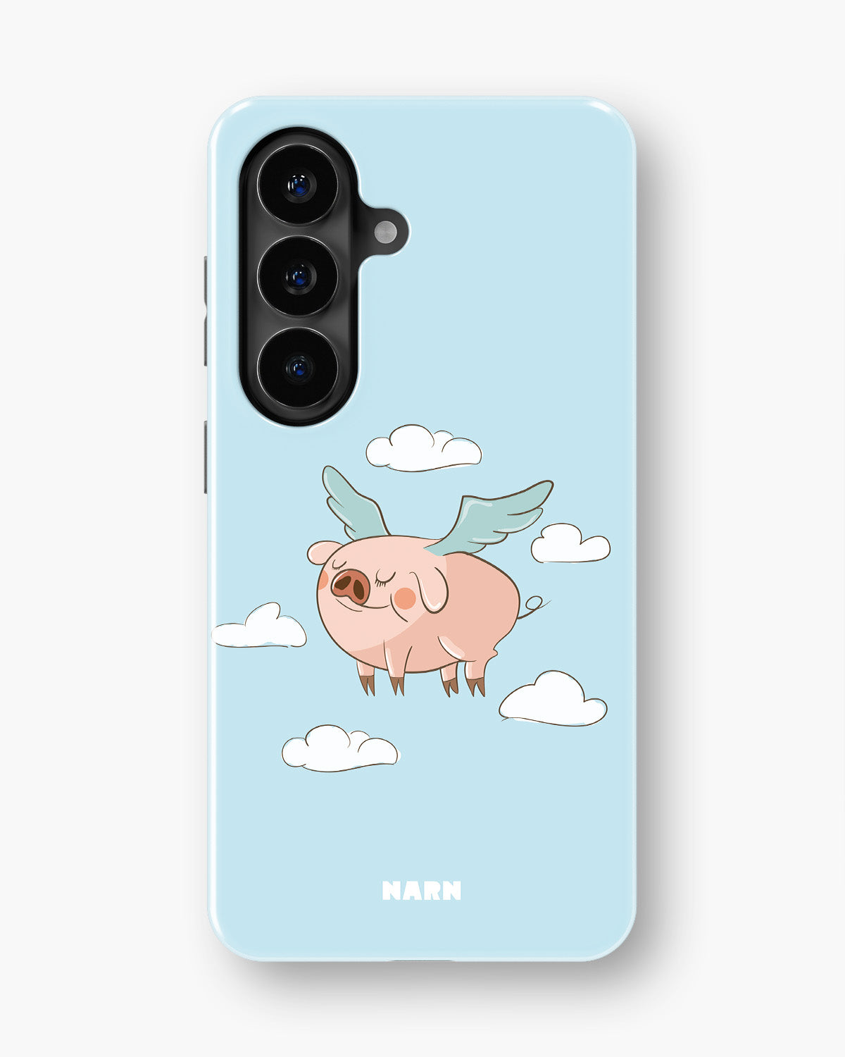 Samsung Galaxy A57 Tough Case – Dreamy Pig - View 1