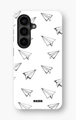 Samsung Galaxy A57 Tough Case – Paper Planes - View 1