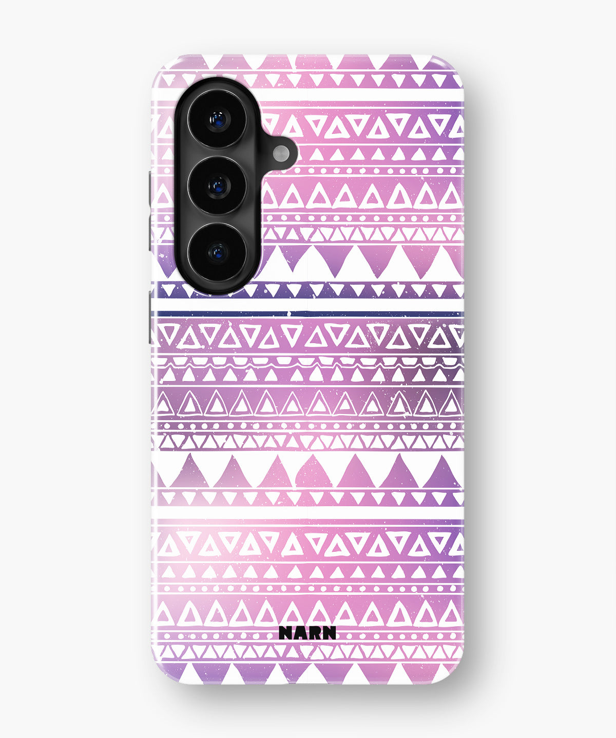 Samsung Galaxy A57 Tough Case – Purple Aztec - View 1