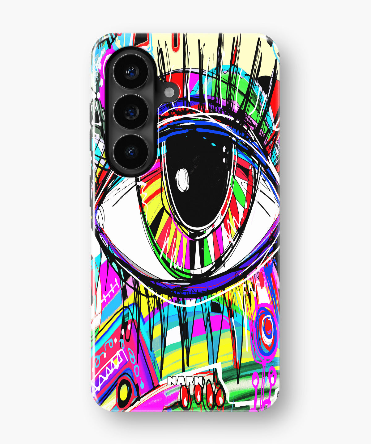 Samsung Galaxy A57 Tough Case – Abstract Eye - View 1