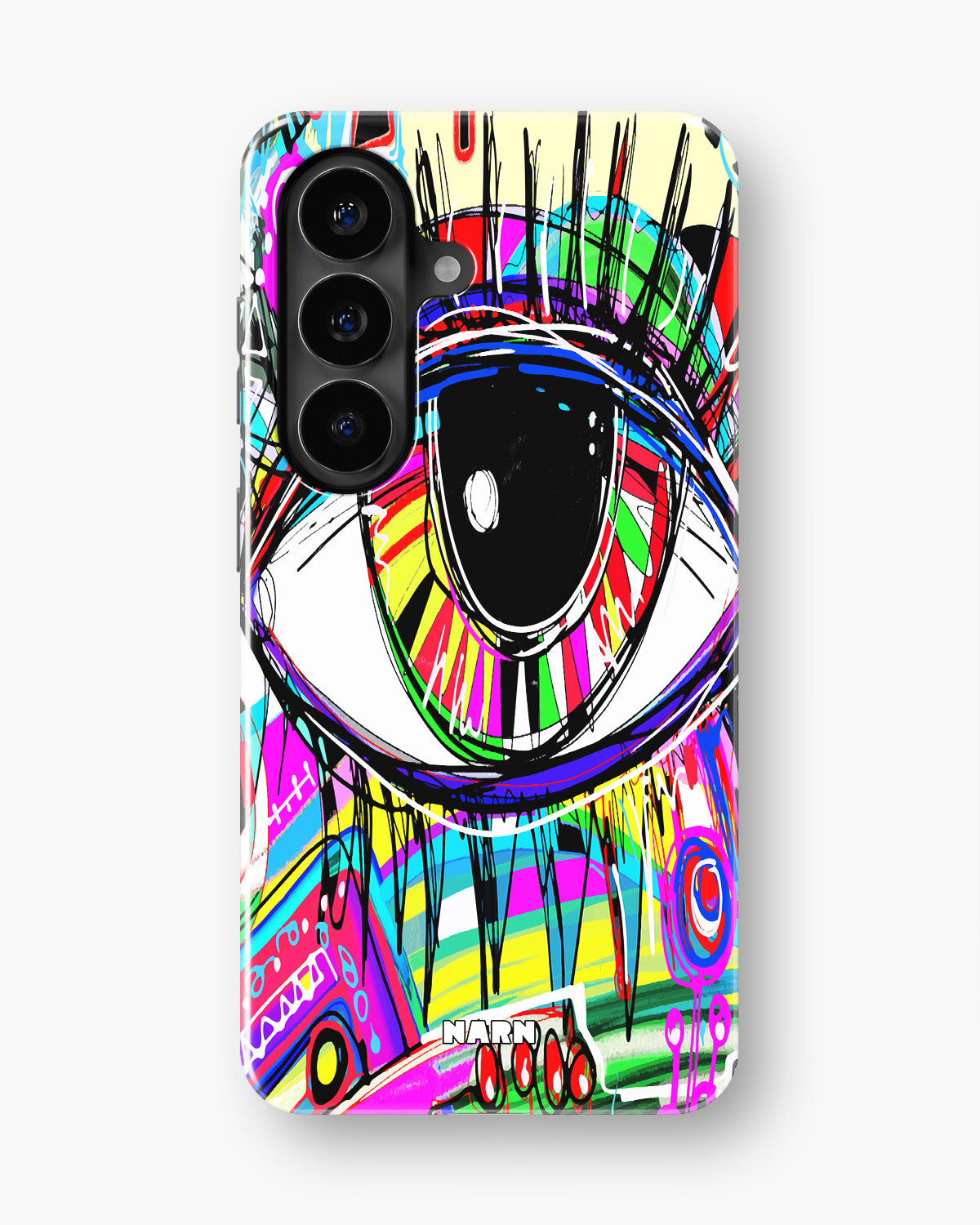 Samsung Galaxy A57 Tough Case – Abstract Eye - View 1