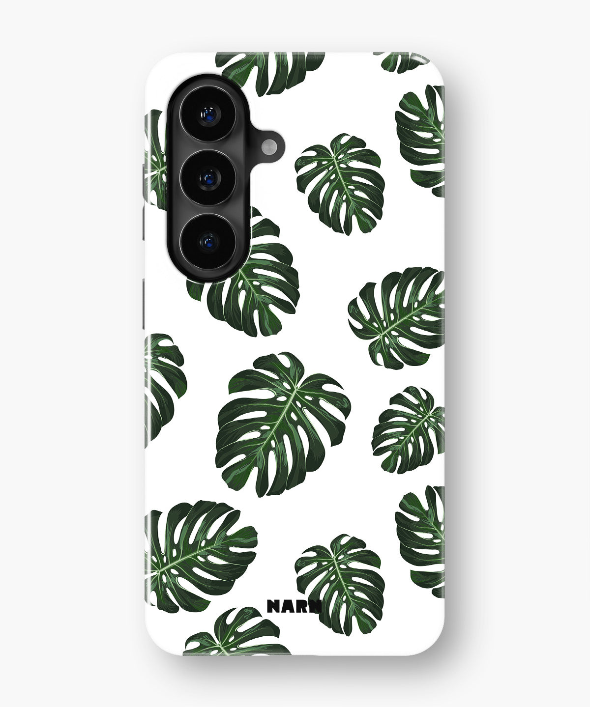 Samsung Galaxy A57 Tough Case – Monstera Pattern - View 1