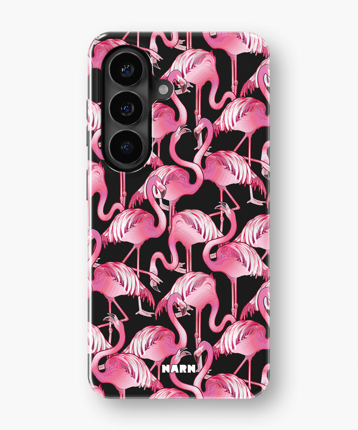 Samsung Galaxy A57 Tough Case – Flamingos - View 1