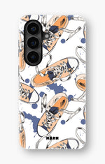 Samsung Galaxy A57 Tough Case – Apricot Sneakers - View 1